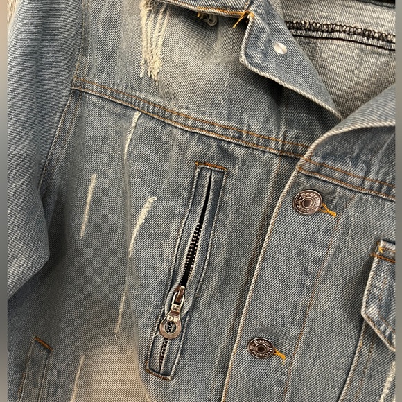 Doctor_M Unisex Jean Jacket - Picture 3 of 8